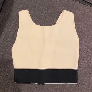 Rag and Bone Well Fitting Stretch Crop-top